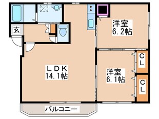 アトレ福住の物件間取画像